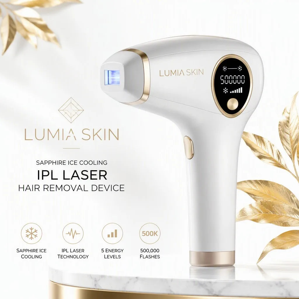 Lumia Skin - Épilateur Laser IPL (Technologie Sapphire Ice)