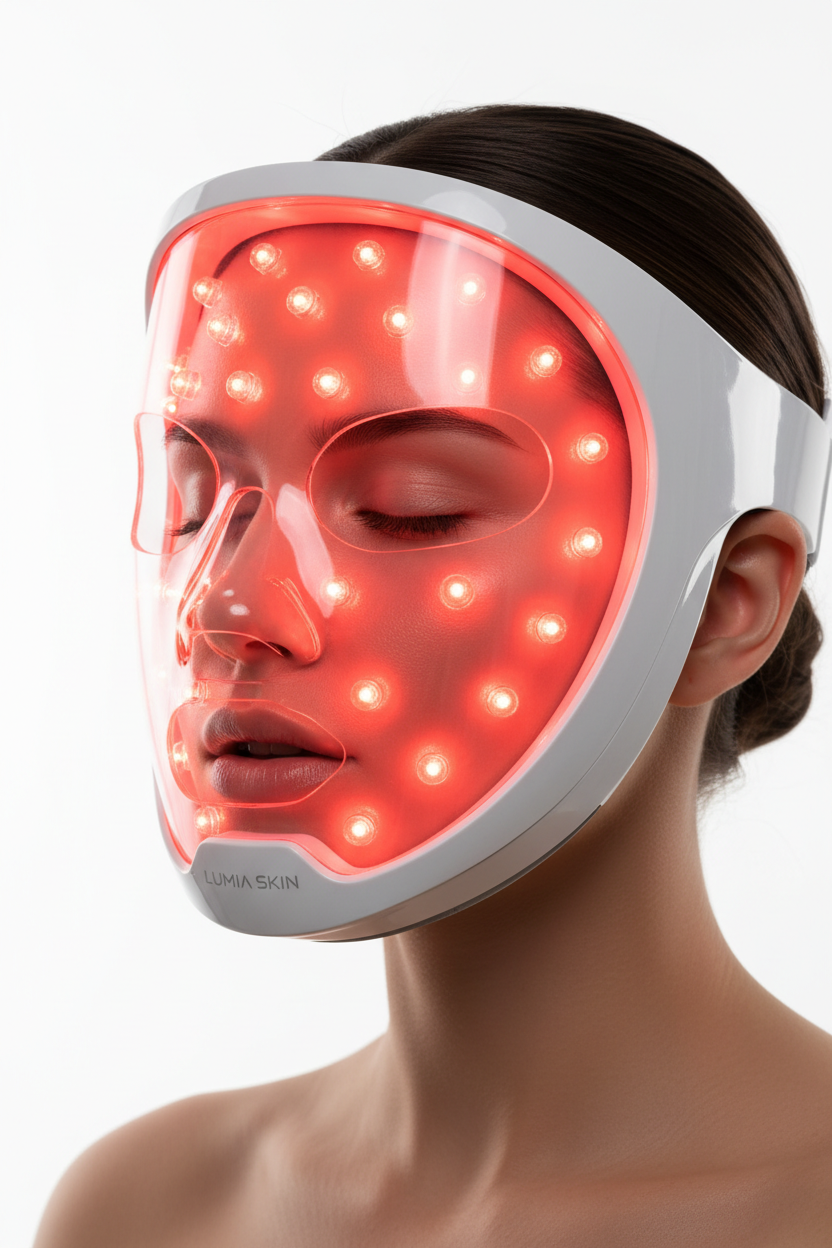 Lumia Skin - Masque de Thérapie par Lumière Rouge (Grade Médical)